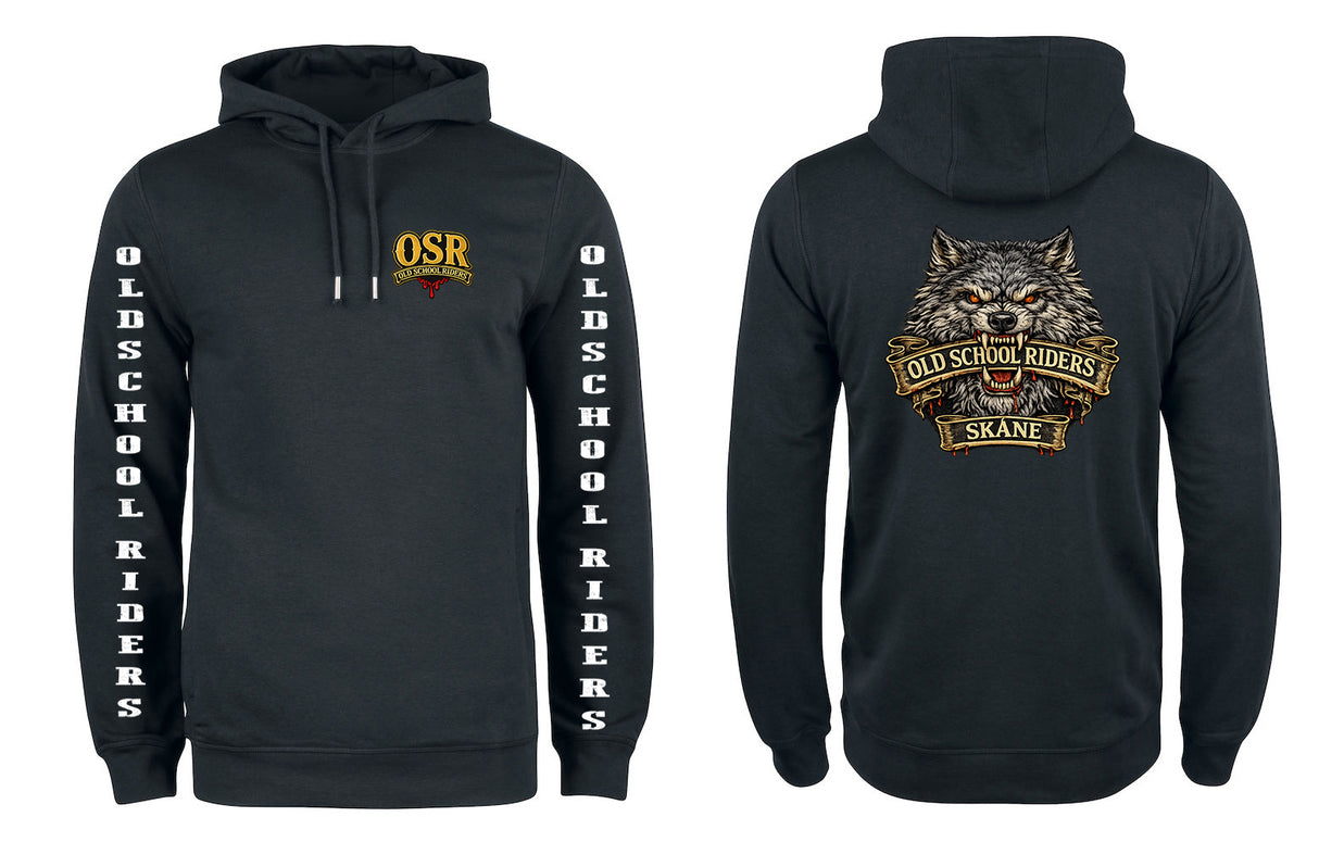 OLD SCHOOL RIDERS.  HOODIE SKÅNE