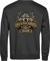 OLD SCHOOL RIDERS.  SWEATSHIRT SKÅNE